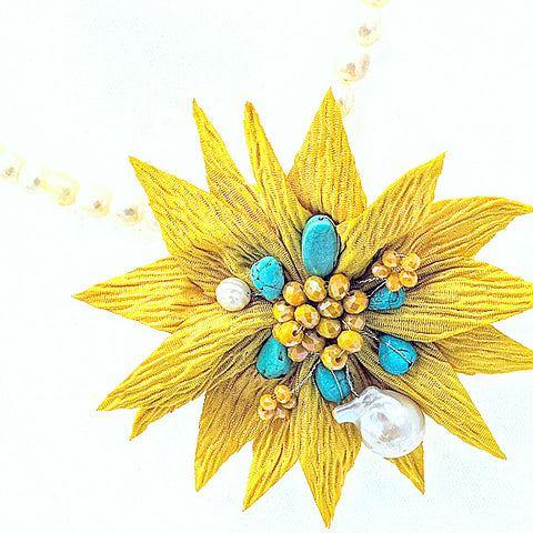 Collana Ramage turchese