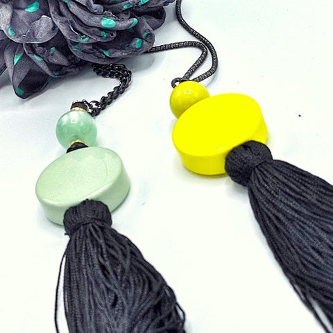 Collana Disco con nappina