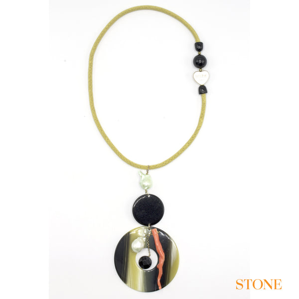 Collana Disco Corno